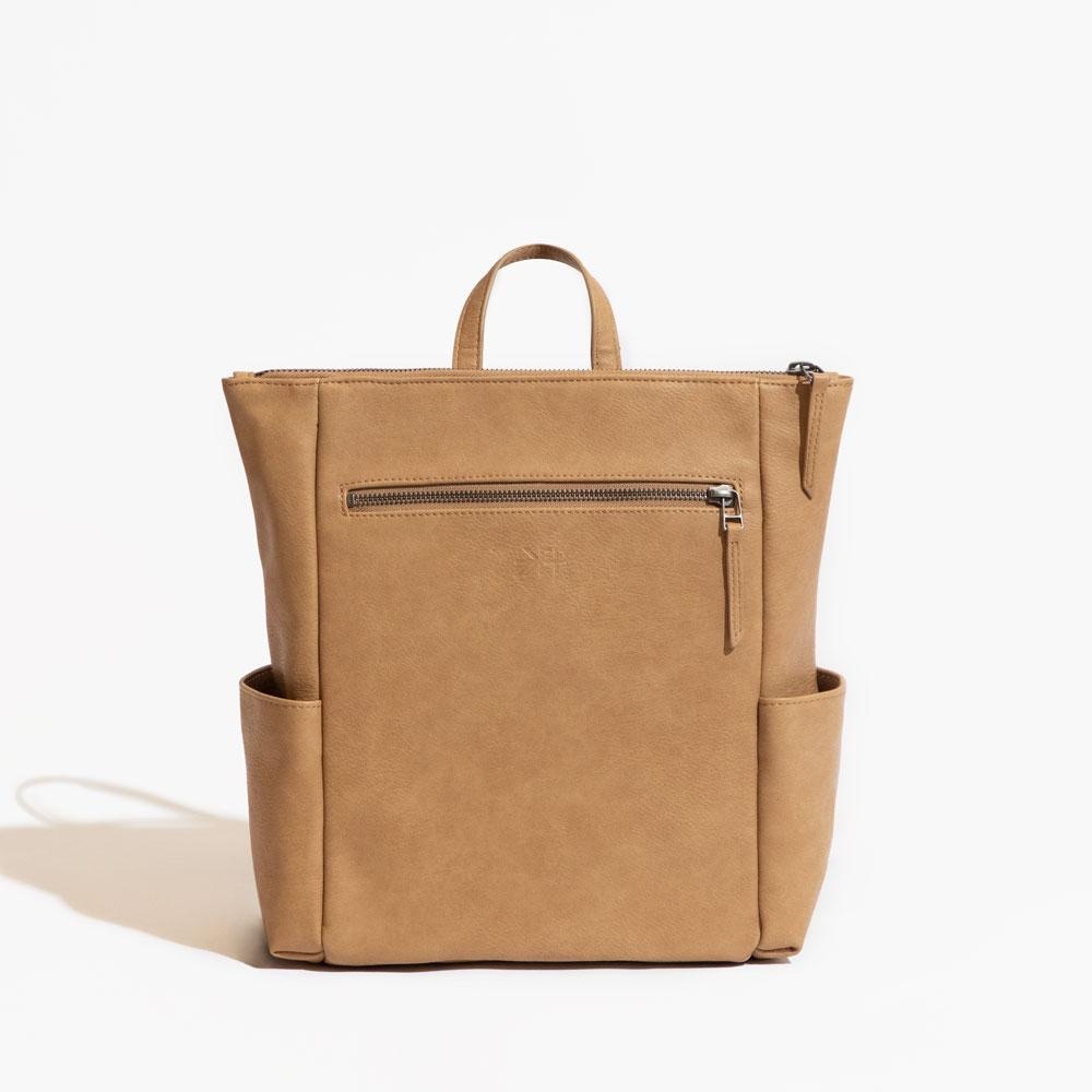 Freshly Picked Mini Minimal Diaper Bag in Almond